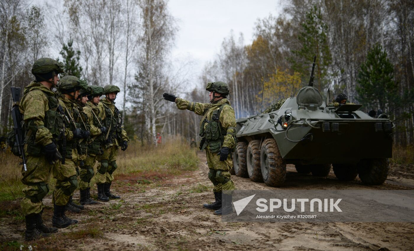 Novosibirsk air defense division of Strategic Missile Troops holds exercise
