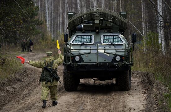 Novosibirsk air defense division of Strategic Missile Troops holds exercise