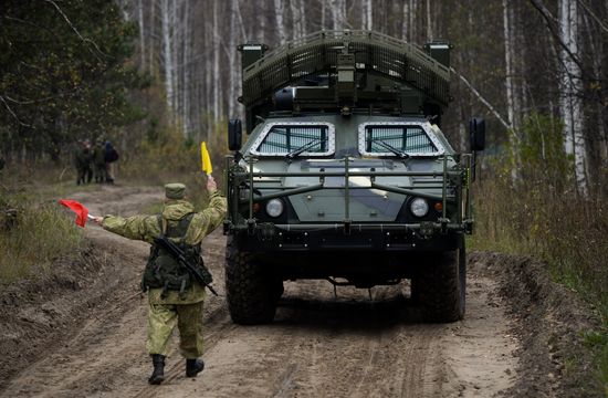Novosibirsk air defense division of Strategic Missile Troops holds exercise
