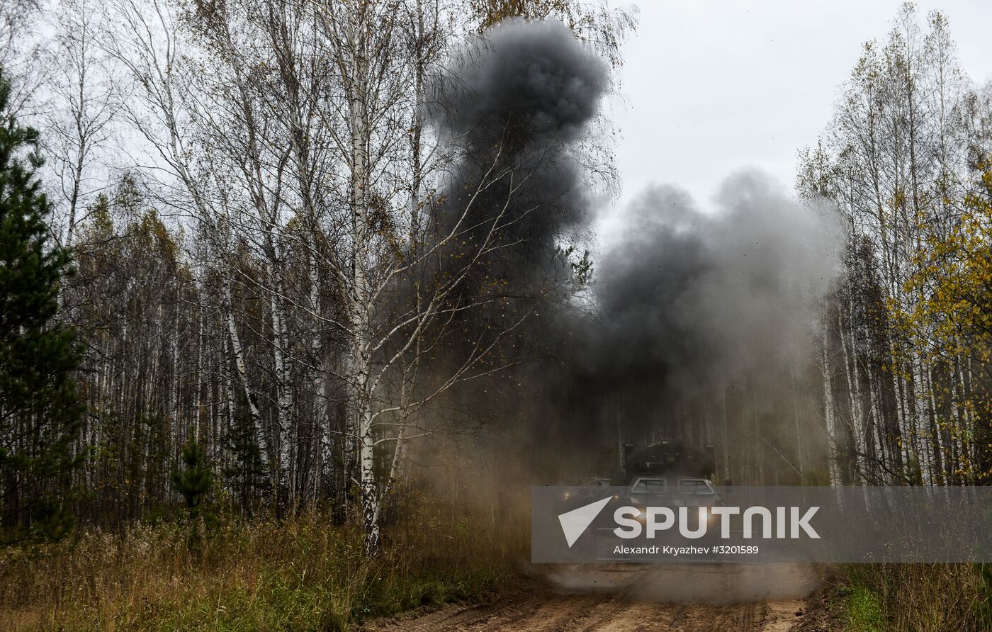 Novosibirsk air defense division of Strategic Missile Troops holds exercise