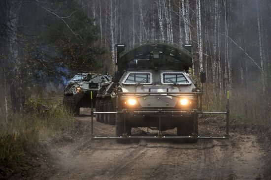 Novosibirsk air defense division of Strategic Missile Troops holds exercise