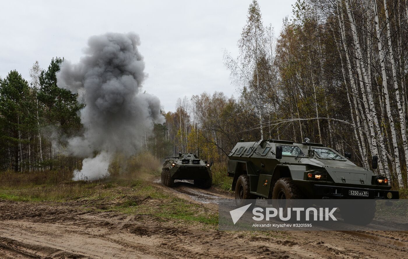 Novosibirsk air defense division of Strategic Missile Troops holds exercise