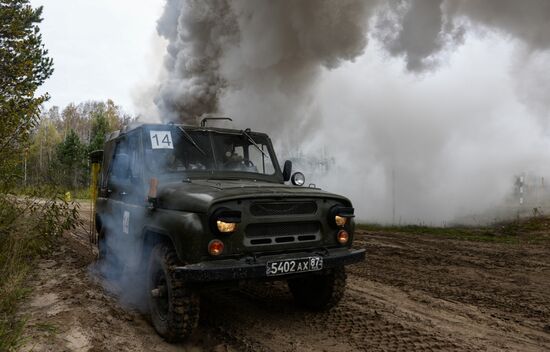 Novosibirsk air defense division of Strategic Missile Troops holds exercise