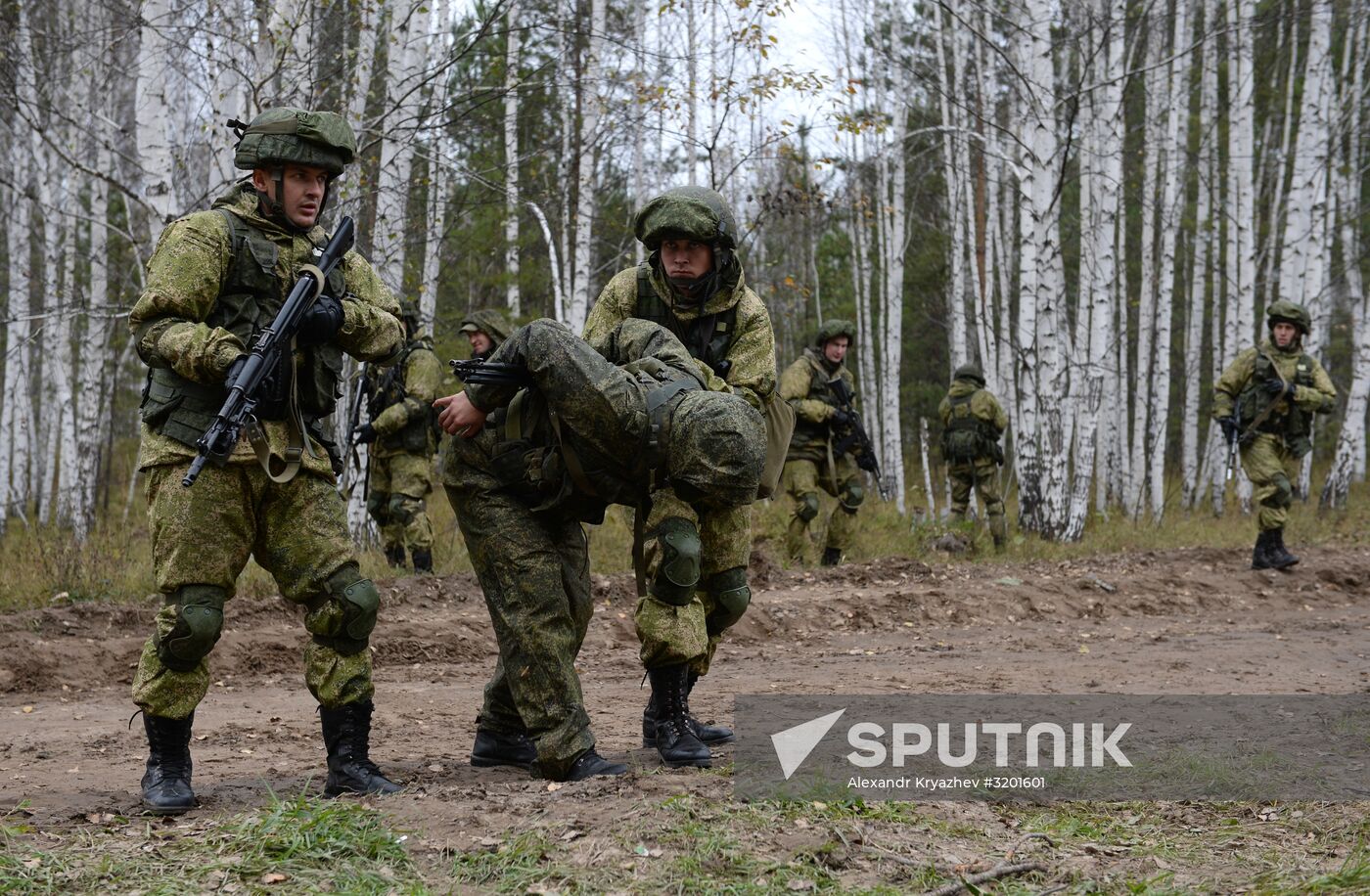 Novosibirsk air defense division of Strategic Missile Troops holds exercise