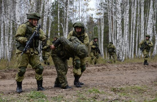 Novosibirsk air defense division of Strategic Missile Troops holds exercise