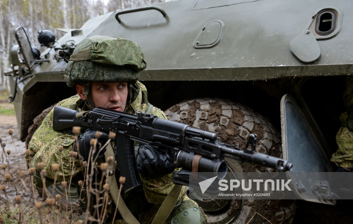 Novosibirsk air defense division of Strategic Missile Troops holds exercise