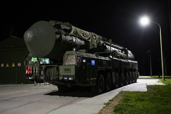 Novosibirsk air defense division of Strategic Missile Troops holds exercise
