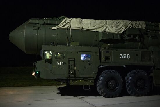 Novosibirsk air defense division of Strategic Missile Troops holds exercise