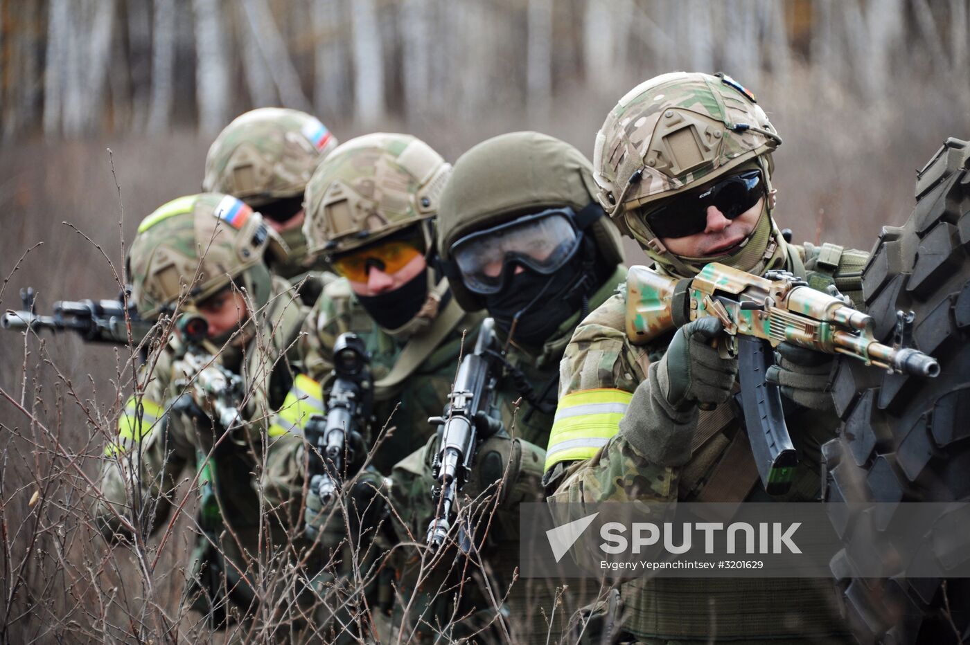 Terrain 2017 military exercise in Trans-Baikal Territory
