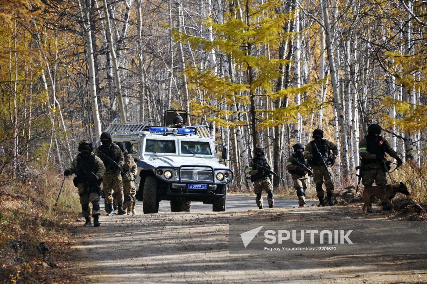 Terrain 2017 military exercise in Trans-Baikal Territory