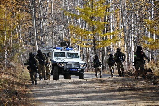 Terrain 2017 military exercise in Trans-Baikal Territory