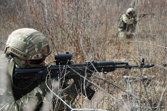 Terrain 2017 military exercise in Trans-Baikal Territory