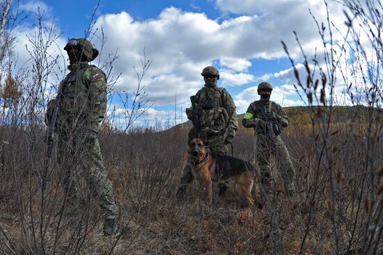 Terrain 2017 military exercise in Trans-Baikal Territory