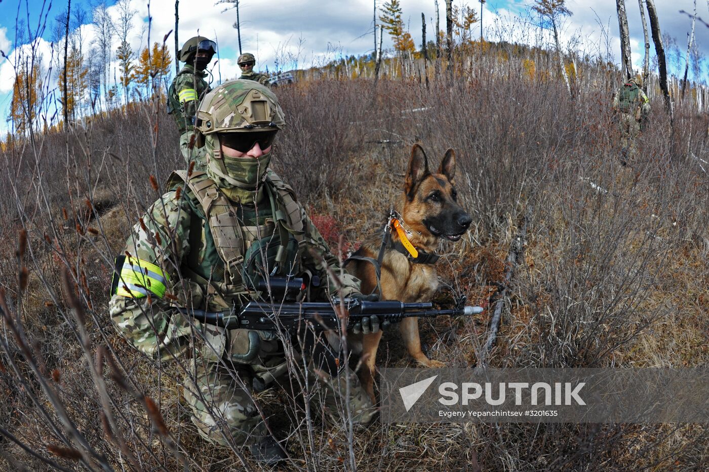 Terrain 2017 military exercise in Trans-Baikal Territory