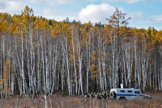 Terrain 2017 military exercise in Trans-Baikal Territory