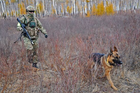 Terrain 2017 military exercise in Trans-Baikal Territory