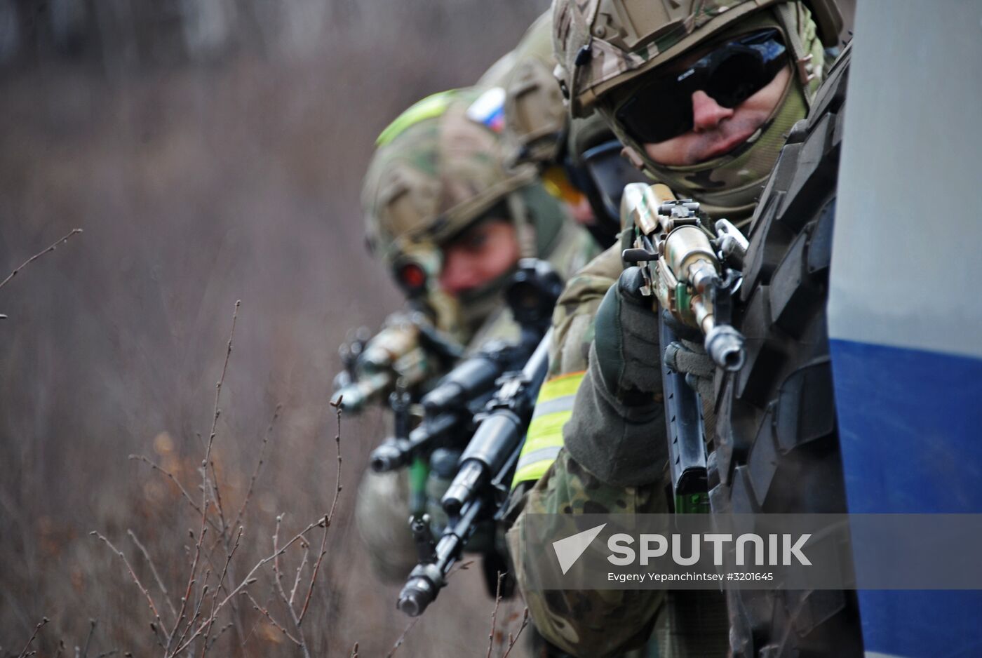 Terrain 2017 military exercise in Trans-Baikal Territory