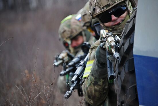 Terrain 2017 military exercise in Trans-Baikal Territory