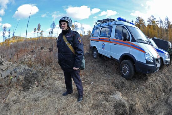 Terrain 2017 military exercise in Trans-Baikal Territory