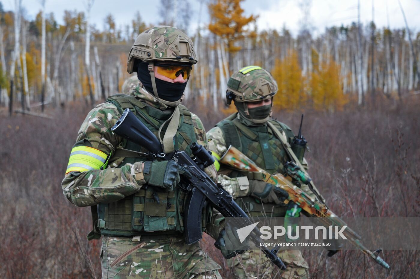 Terrain 2017 military exercise in Trans-Baikal Territory