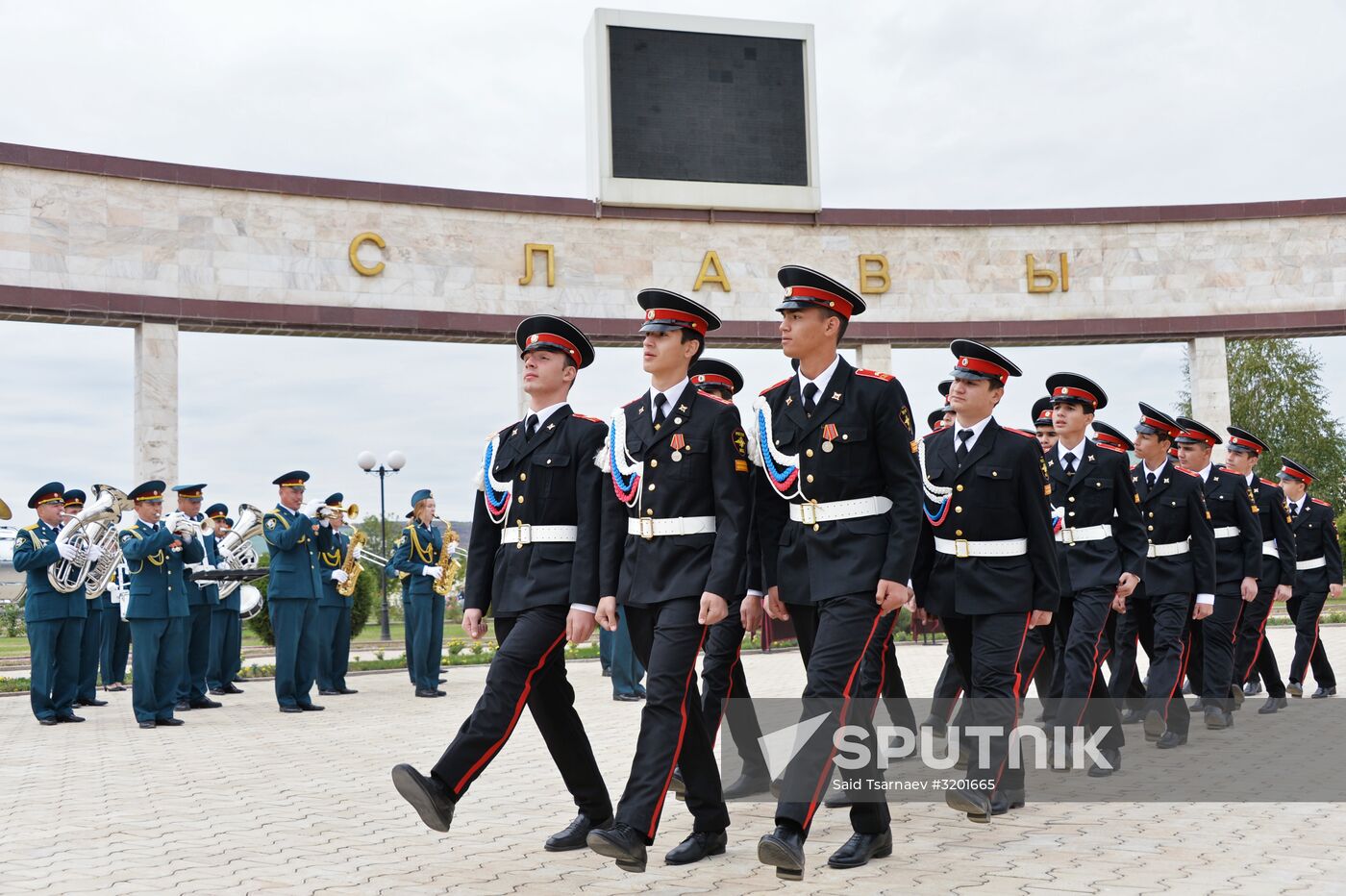 Grozny Suvorov Military School cadets take oath