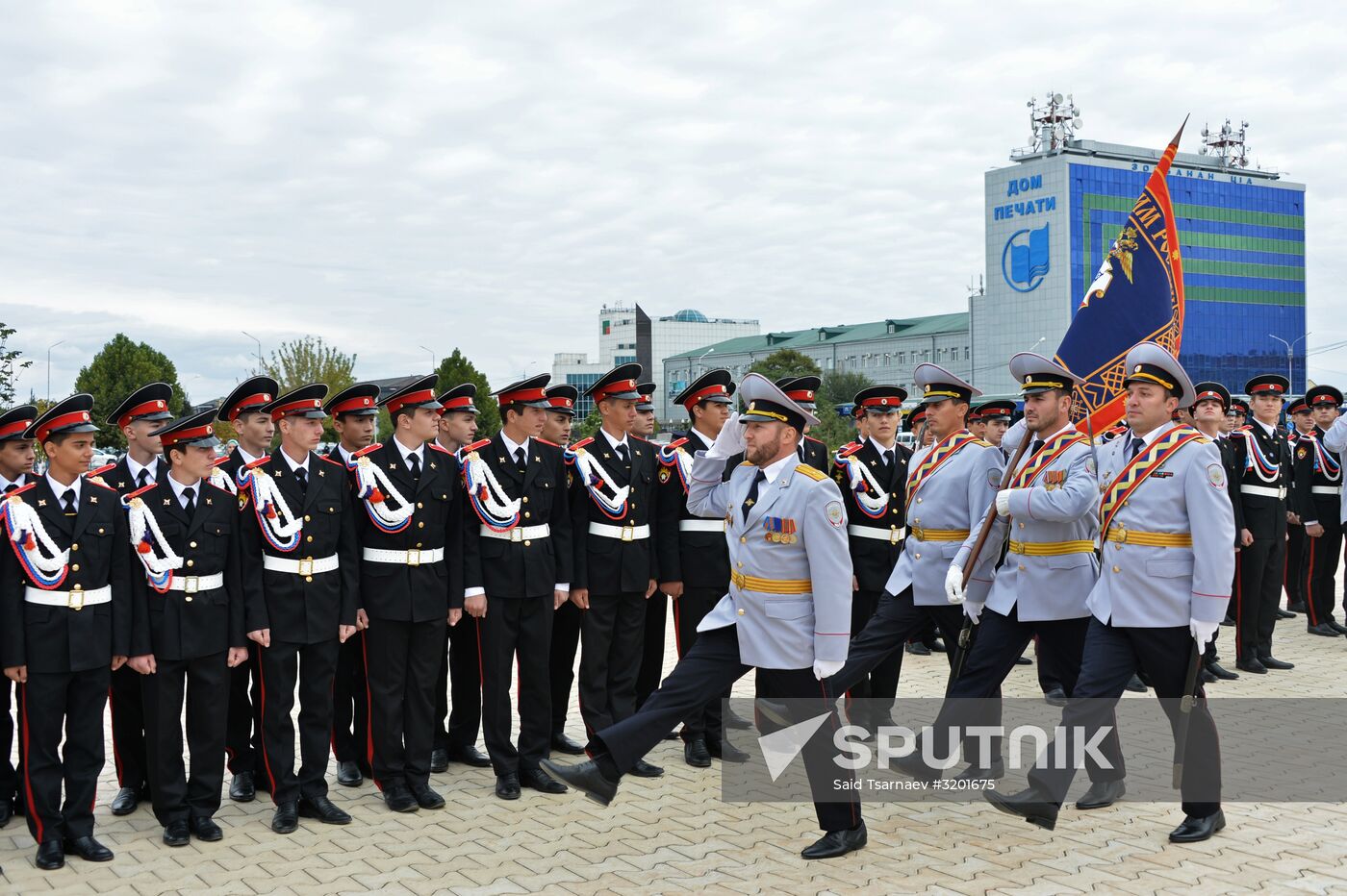 Grozny Suvorov Military School cadets take oath