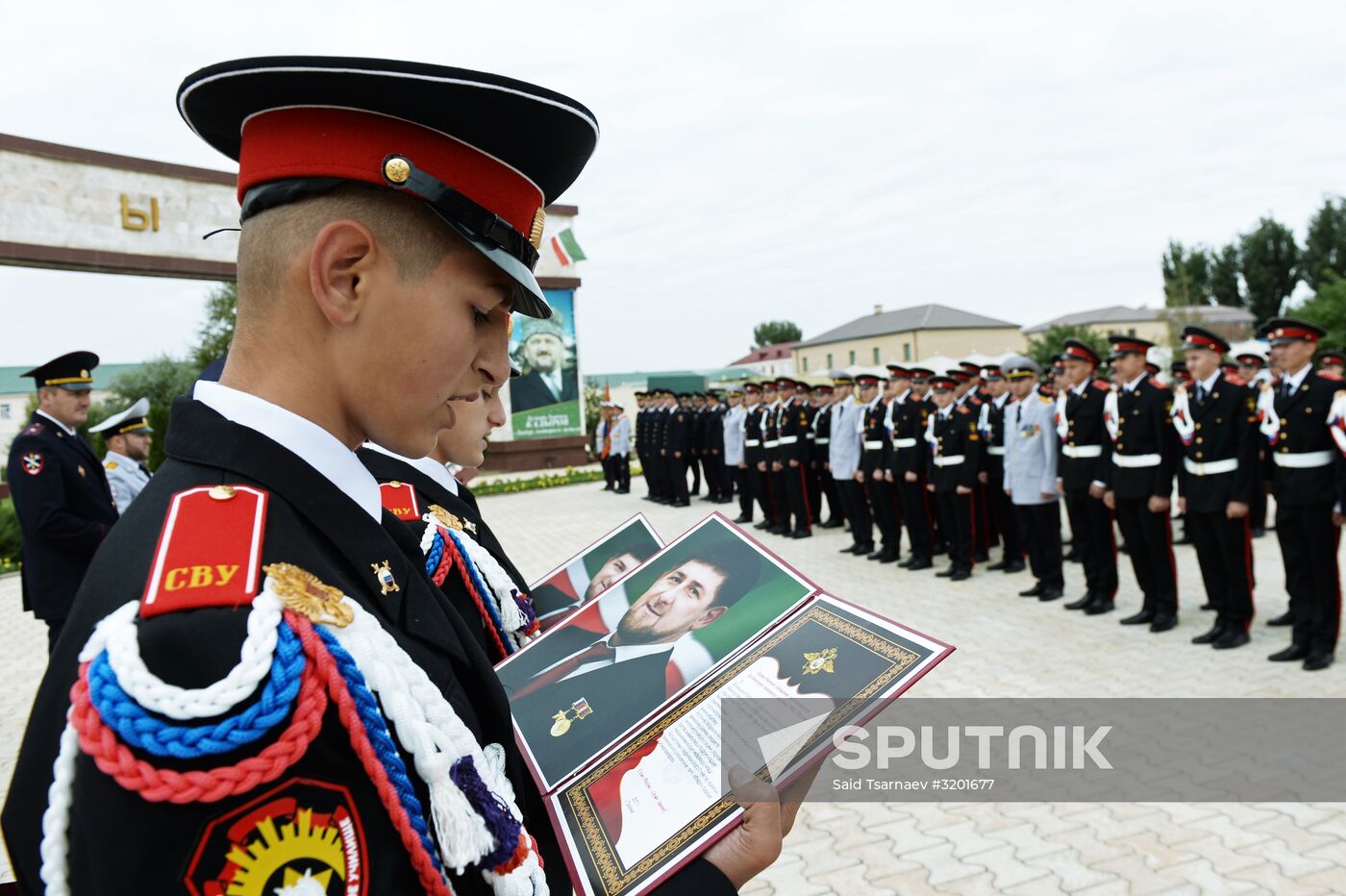 Grozny Suvorov Military School cadets take oath