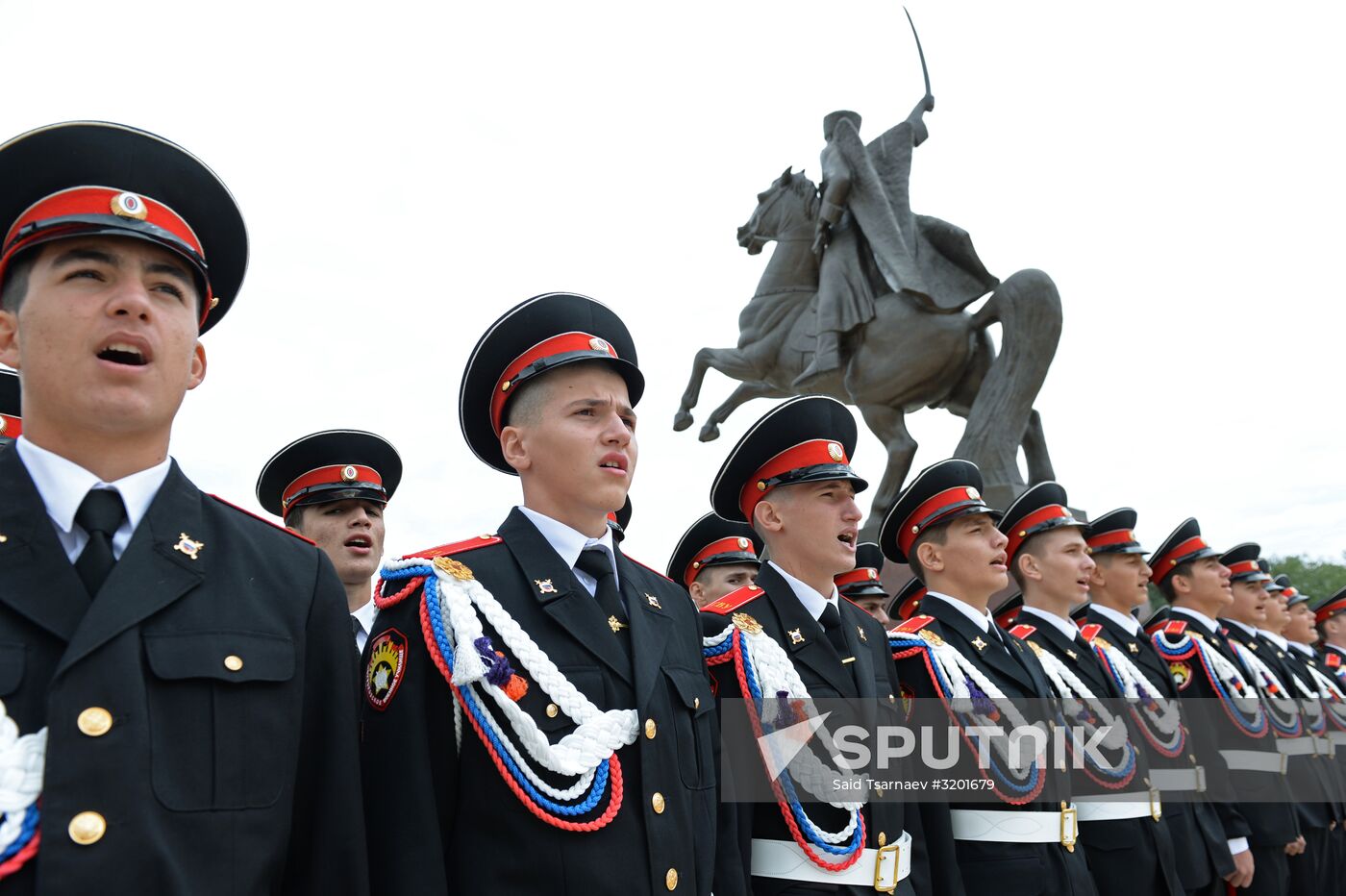 Grozny Suvorov Military School cadets take oath