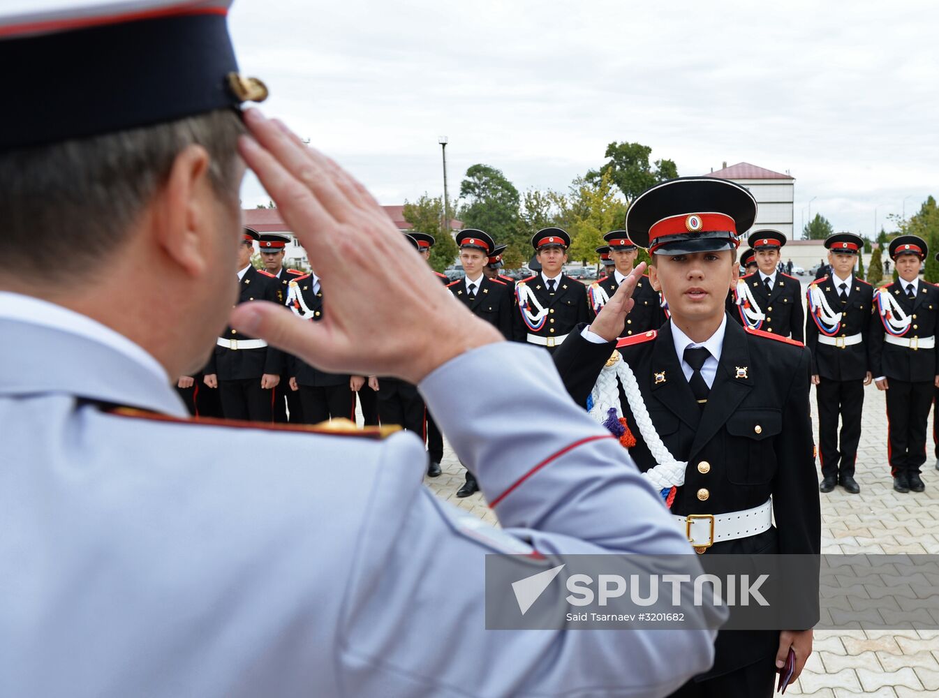 Grozny Suvorov Military School cadets take oath