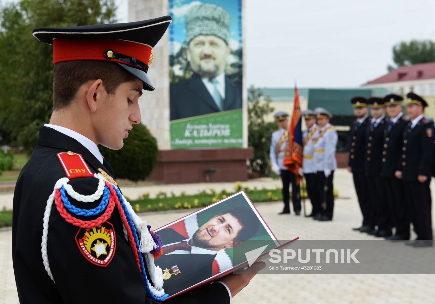 Grozny Suvorov Military School cadets take oath