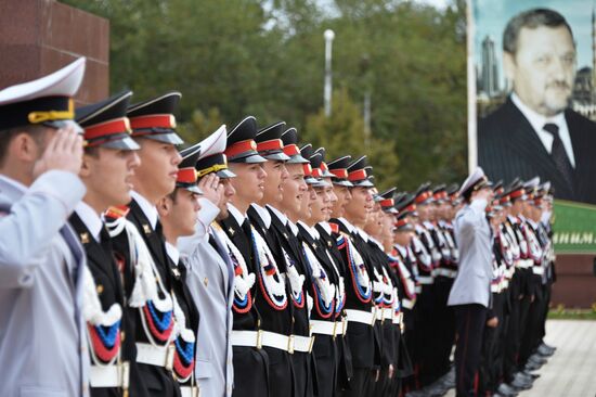 Grozny Suvorov Military School cadets take oath