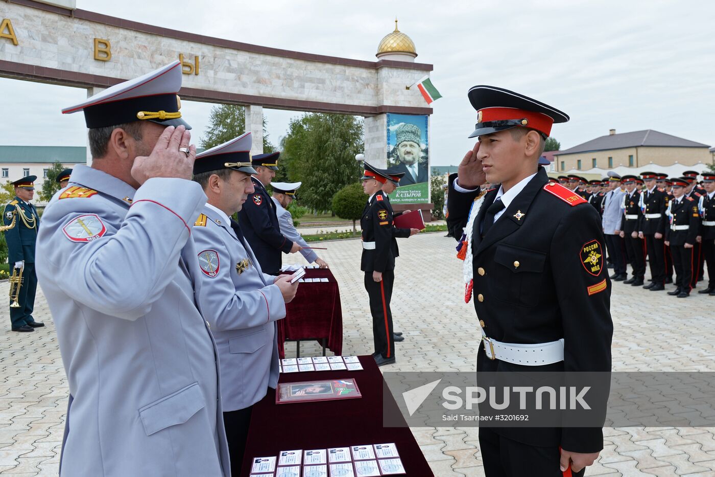 Grozny Suvorov Military School cadets take oath