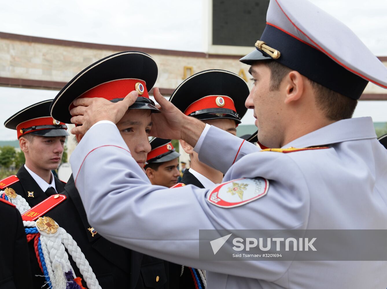 Grozny Suvorov Military School cadets take oath