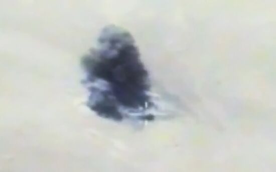 Russian Aerospace Forces' air attack on terrorists and their military equipment in Idlib Governorate