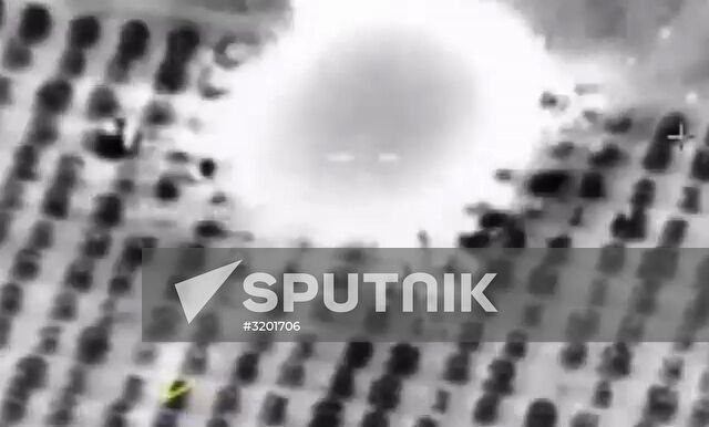 Russian Aerospace Forces' air attack on terrorists and their military equipment in Idlib Governorate