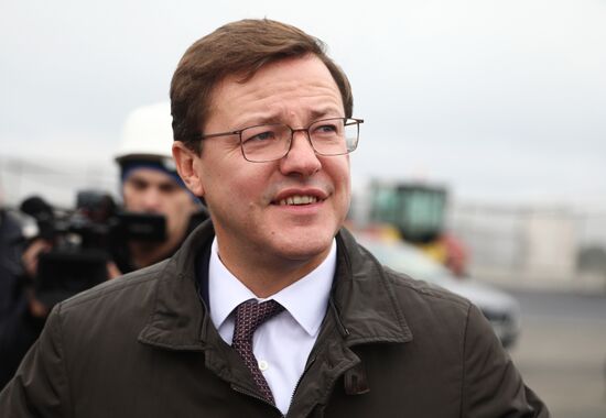 FIFA delegation and Rossiya 2018 Organizing Committee inspect Samara Arena