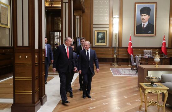 President Vladimir Putin's visit to Turkey
