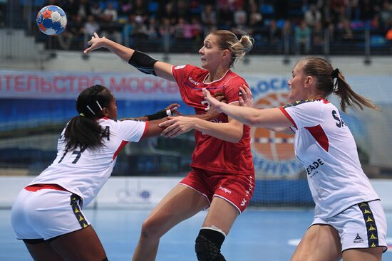 Handball. 2018 European Women's Handball Championship qualification match. Russia vs Portugal