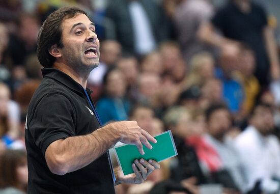 Handball. 2018 European Women's Handball Championship qualification match. Russia vs Portugal