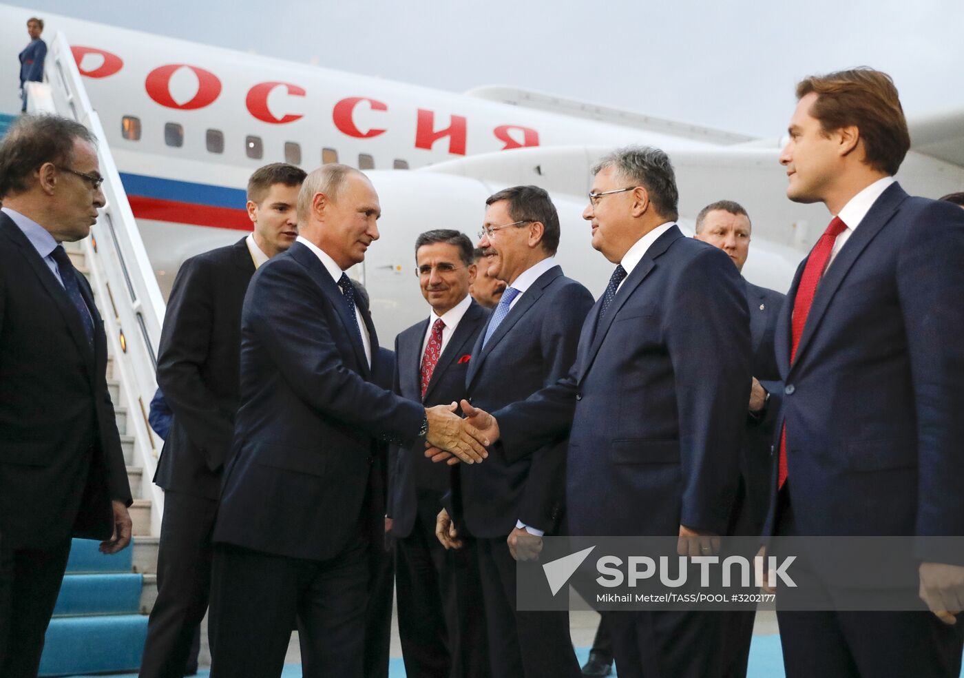 President Vladimir Putin visits Turkey