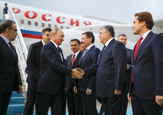 President Vladimir Putin visits Turkey