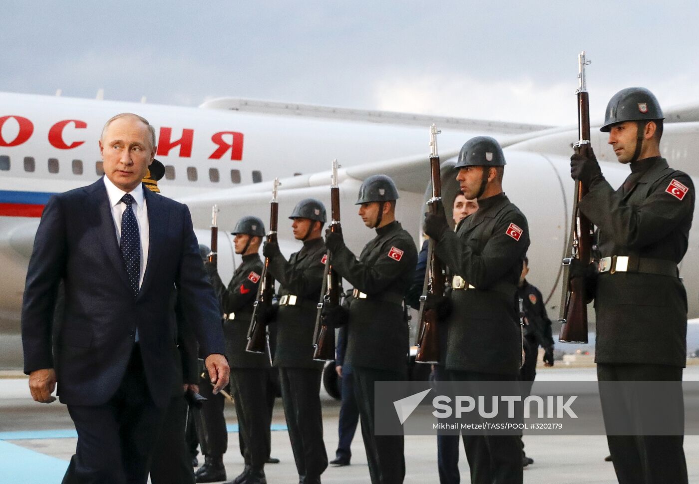 President Vladimir Putin visits Turkey