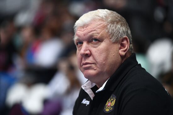 Handball. 2018 European Women's Handball Championship qualification. Russia vs Portugal