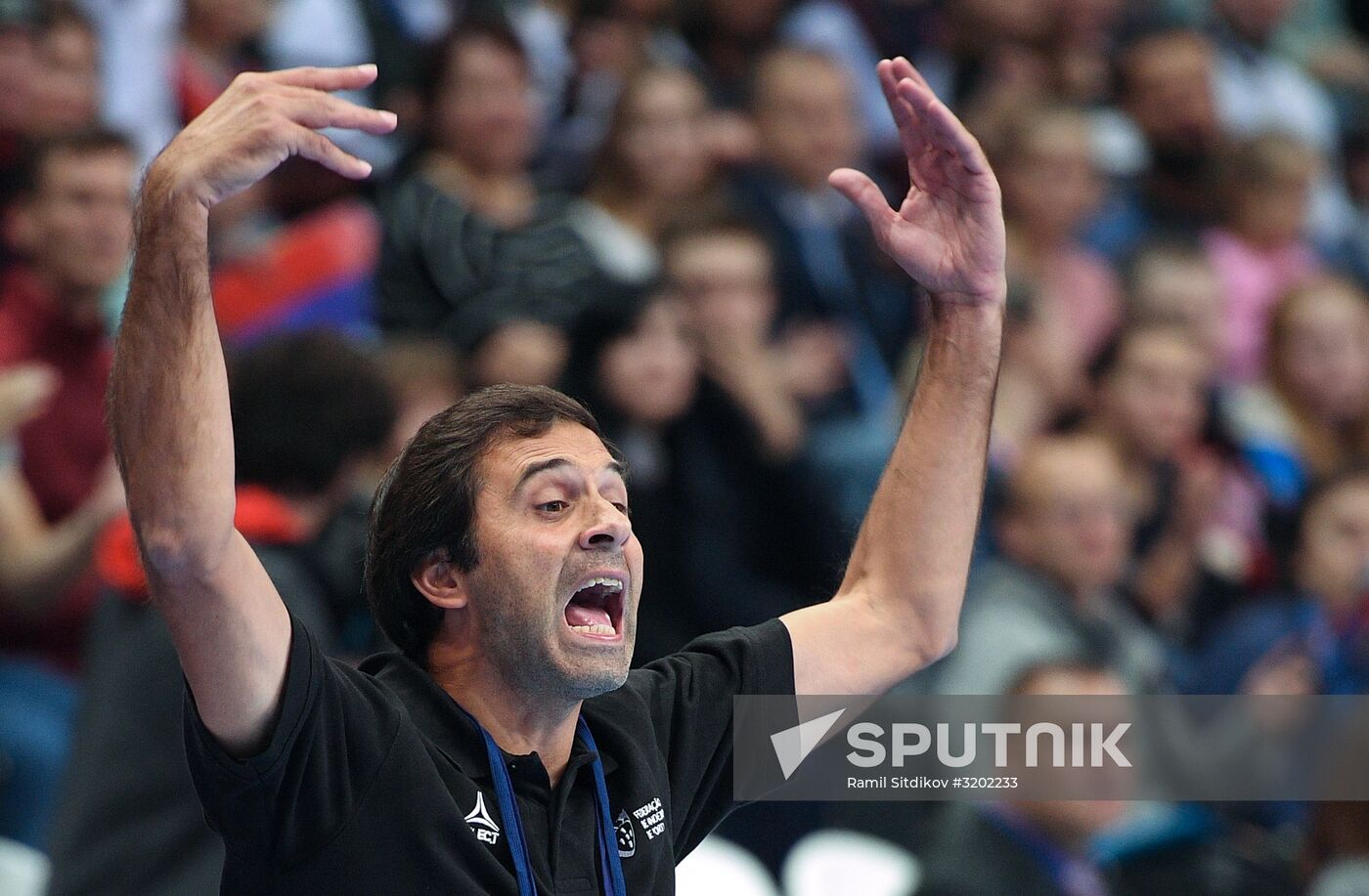 Handball. 2018 European Women's Handball Championship qualification. Russia vs Portugal