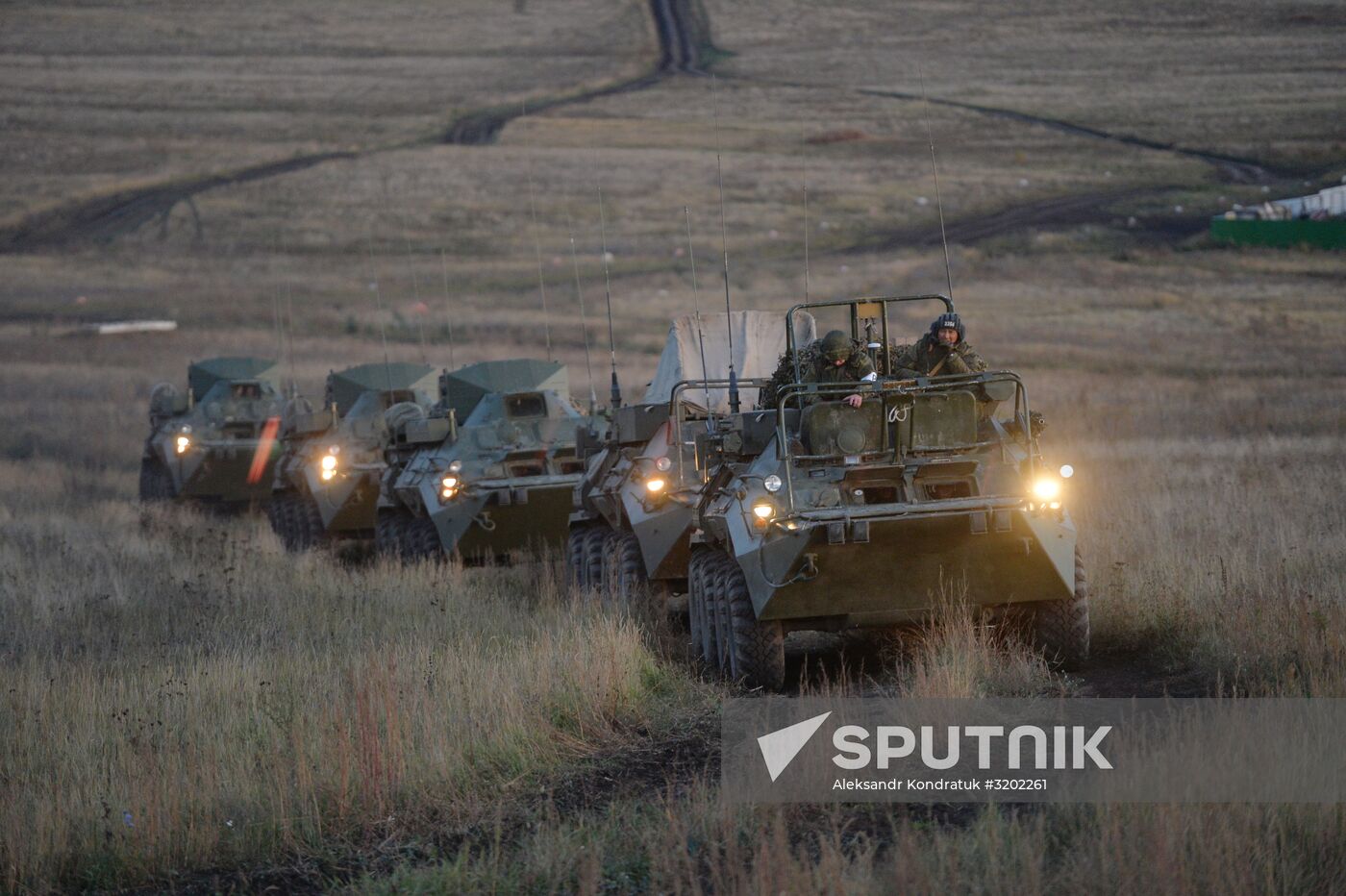 Tank exercises on Chebarkul testing grounds