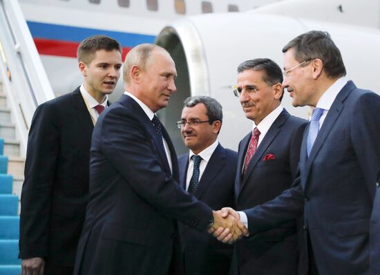 President Vladimir Putin visits Turkey