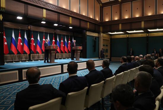 President Vladimir Putin visits Turkey