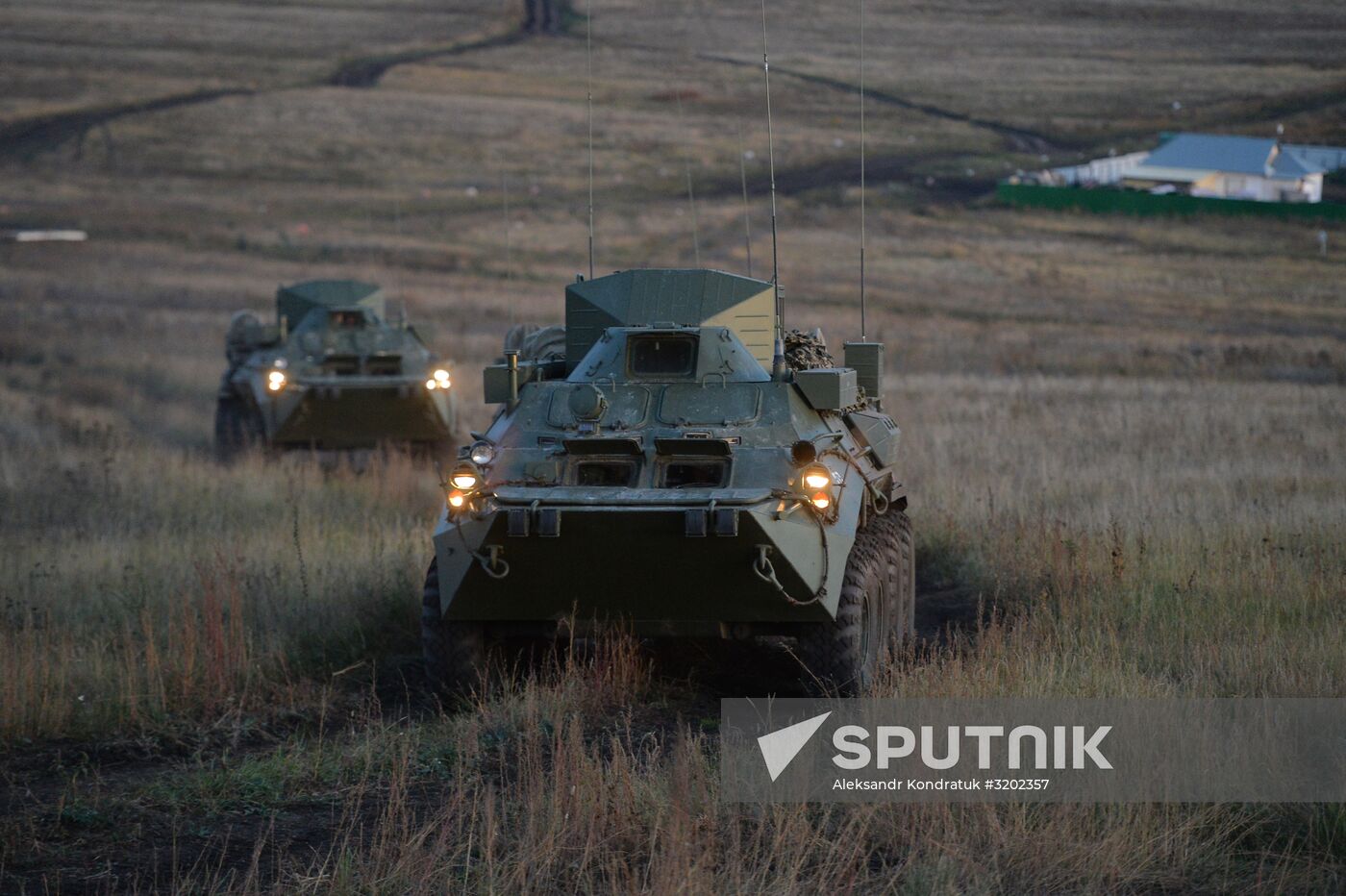 Tank exercises on Chebarkul testing grounds