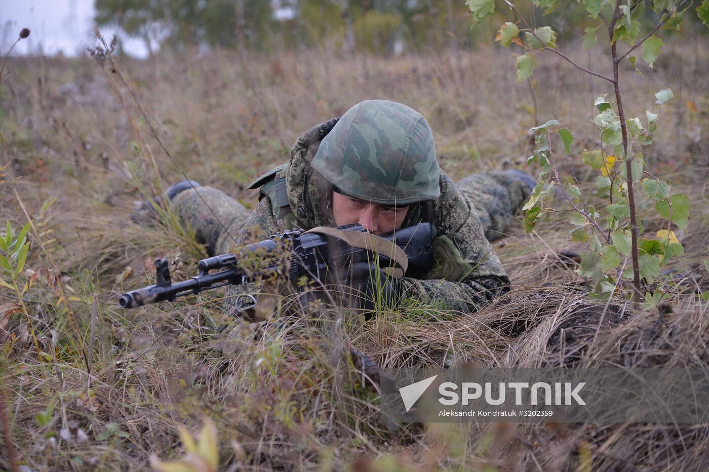 Tank exercises on Chebarkul testing grounds