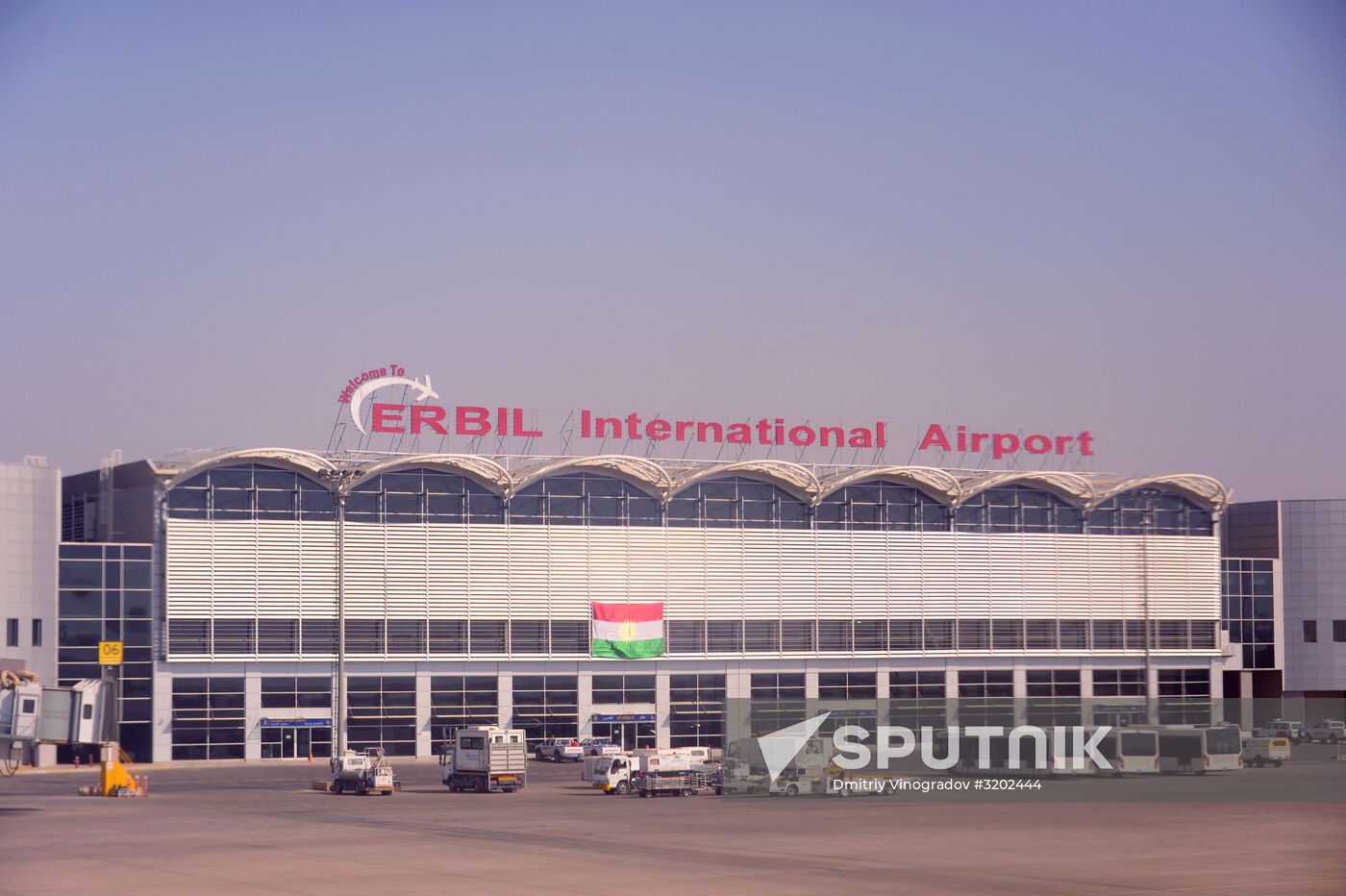 Erbil International Airport in Iraqi Kurdistan